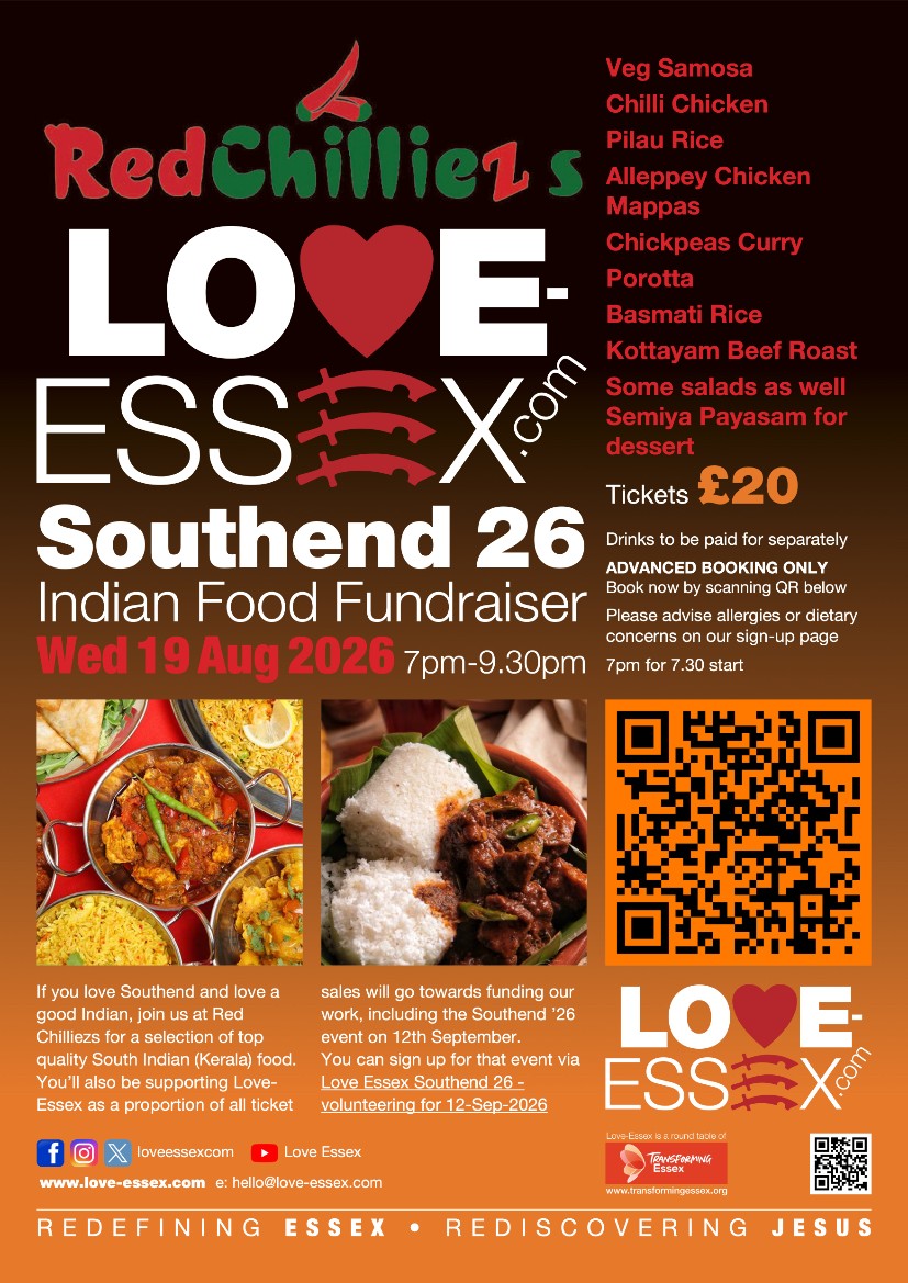 Love Essex Indian Food Fundraiser