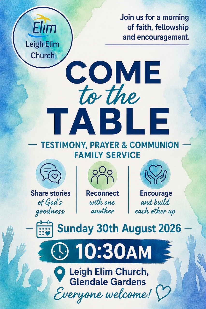 Worship and Celebration service 10:30